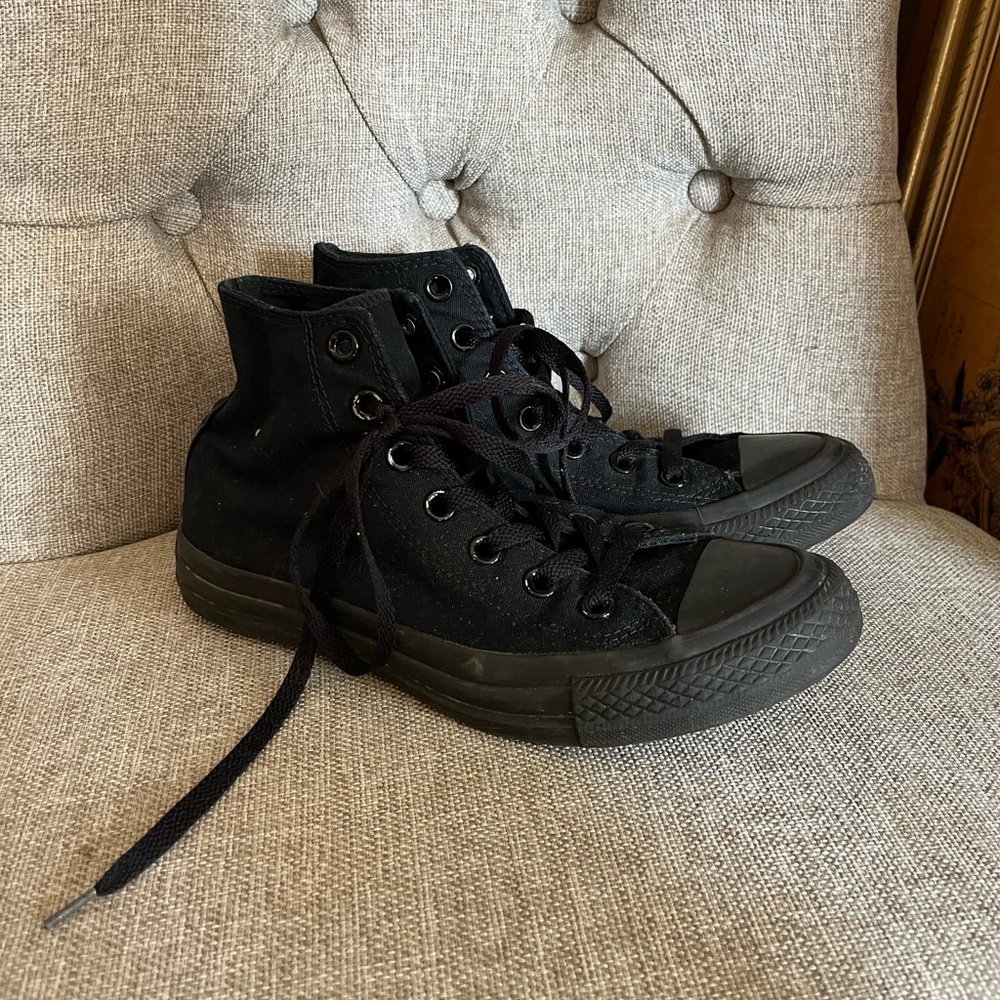 Black Converse High Tops